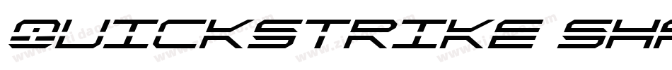 QuickStrike Shadow字体转换